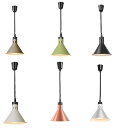 Varmelampe hev og senk Konisk