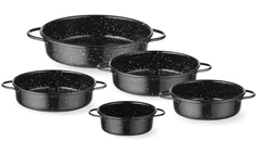 Emaljert kasserolle Ø100x40 mm