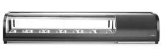 Sushi display, svart 5x 1/3 GN