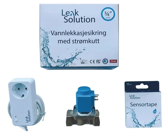 Lekasjestoppere Leak Solution Adapter 1/2’’ m/nippler 