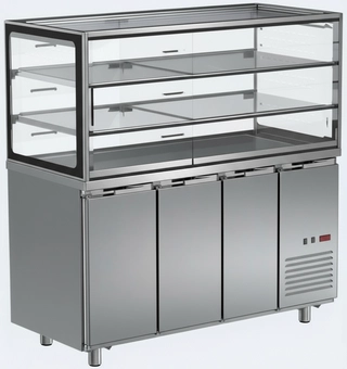 Serveringsdisk I tre plan