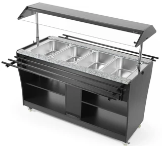 Varmebuffet 4x 1/1 GN