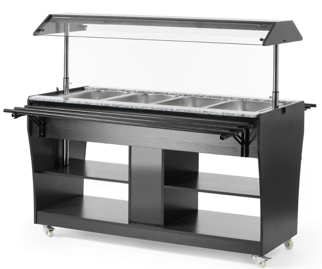 Varmebuffet 4x 1/1 GN 