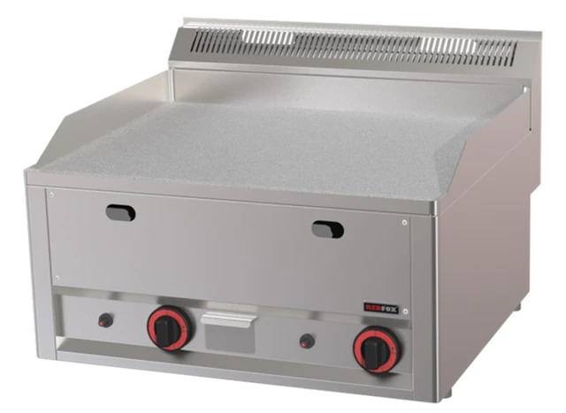 Gassflatgrill Durable, 2 stekesoner 