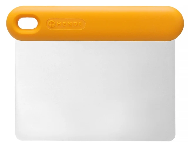 Pizzabenk skrape Oransje, heavy-duty 