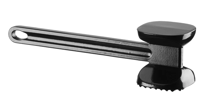 Kjøtthammer, svart 260 mm, aluminium 
