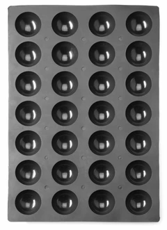 Silikonform Halvkule, 24