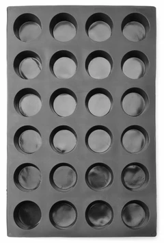 Silikonform Muffin, 24