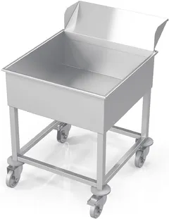 Bl&#248;tleggingsvogn med bestikksklie. 55x55x66