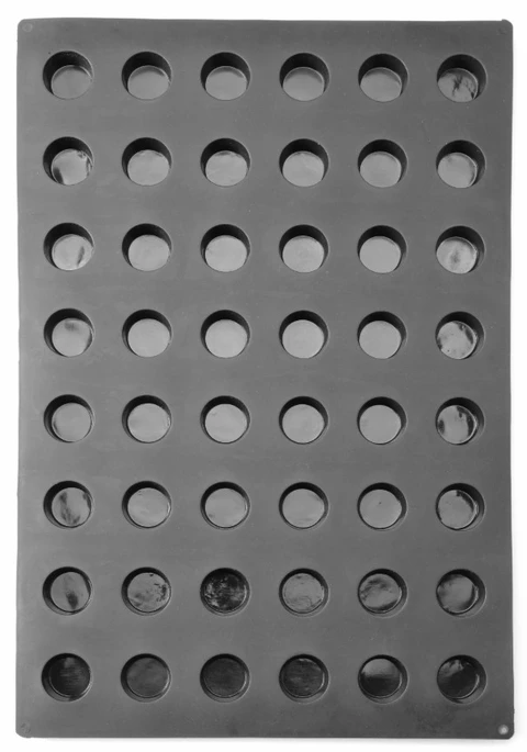 Silikonform Mini-muffin, 48 