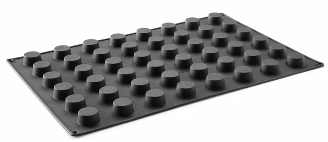 Silikonform Mini-muffin, 48 
