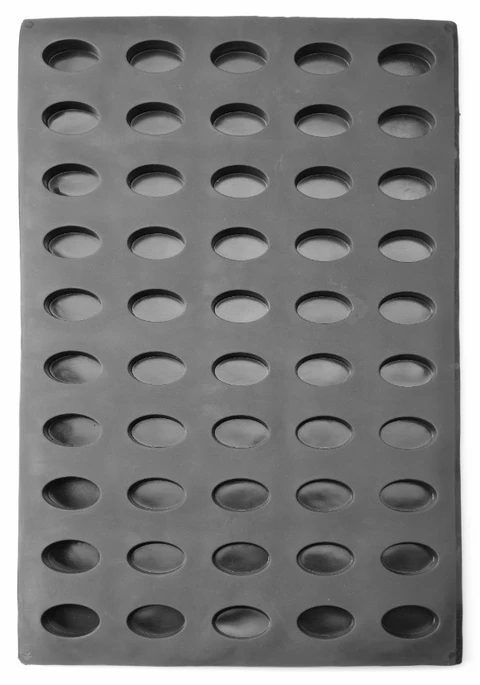 Silikonform Oval, 50 