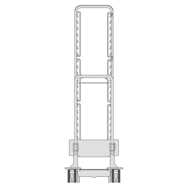 iCombi geidervogn for 16 stk 60/40 brett BAKE 