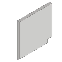 iCombi varmeskjold venstre side 6-1/1