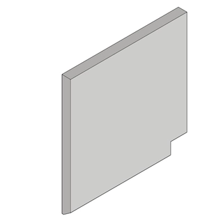 iCombi varmeskjold venstre side 6-1/1