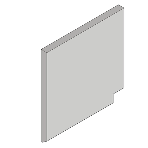 iCombi varmeskjold venstre side 6-1/1