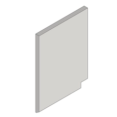 iCombi varmeskjold venstre for 10 -1/1 Ovn iCombi varmeskjold venstre for 10 -1/1 Ovn