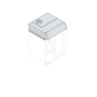 iCombi avtrekkshette for ekstern tilkobling 6 eller 10-1/1