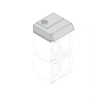 iCombi avtrekkshette for CombiDuo 6+6-1/1 eller 6+10-1/1