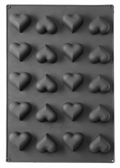 Silikonform Hjerte, 20