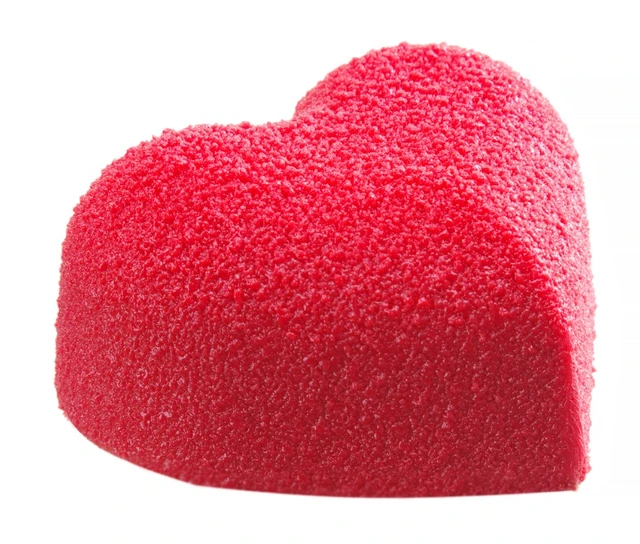 Silikonform Hjerte, 20 