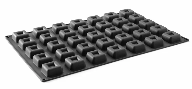 Silikonform Firkant, 35 