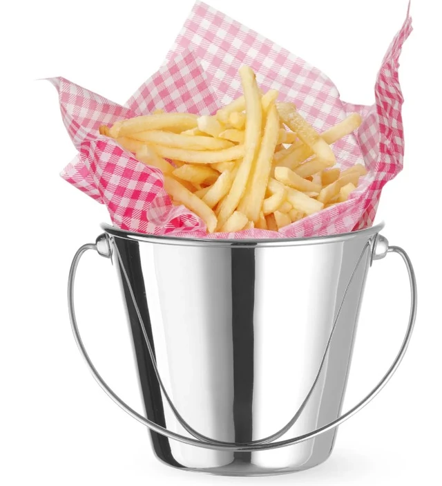 Snacksbøtte, miniatyr Ø75x66 mm 