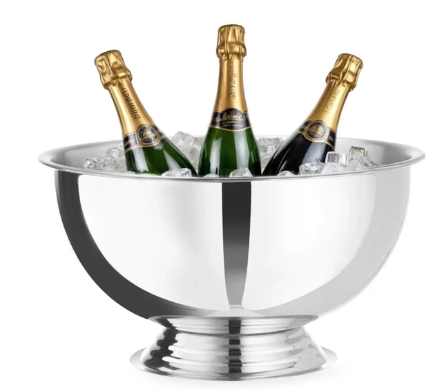 Champagnekjøler Rustfri, 13 liter 
