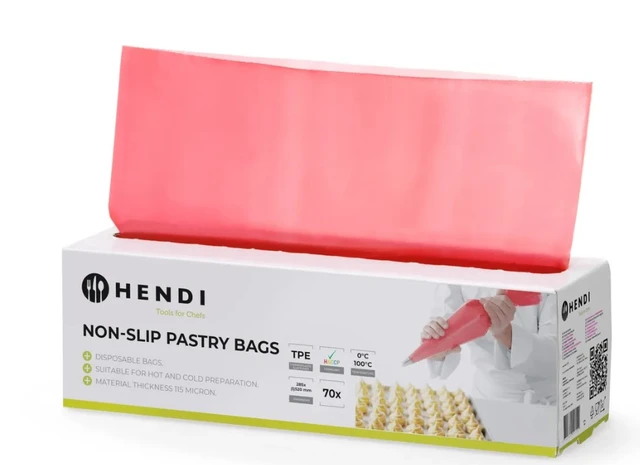 Sprøytepose, anti-skli Rull med 70 stk 