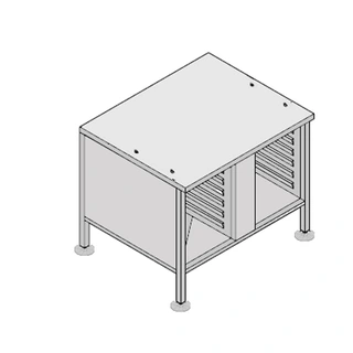 iCombi stativ til 6 eller 10 GN1/1 Ovn Type 2 MARIN H:699mm
