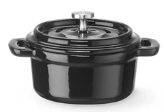 St&#248;pejernsgryte, emaljert 0,27 liter, svart