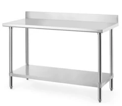 Benk med oppkant 1400x600x950 mm