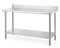 Benk med oppkant 1600x600x950 mm