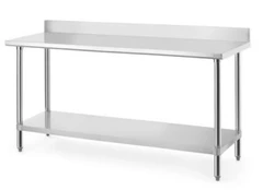 Benk med oppkant 1800x600x950 mm