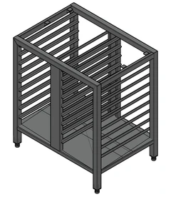 iCombi stativ for 6 GN1/1 Ovn Høy modell, 945 mm høyde