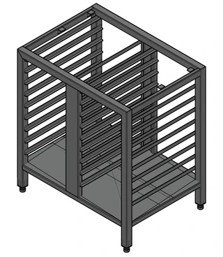 iCombi stativ for 6 GN1/1 Ovn Høy modell, 945 mm høyde