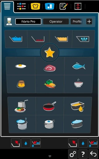 Stekepanne, iVario 2 S RATIONAL iVario Pro 2 S - 2 x 25 ltr 