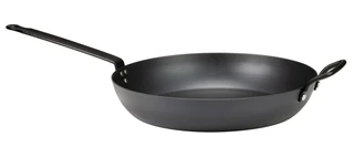 Stekepanne, karbonstål Ø327x120 mm