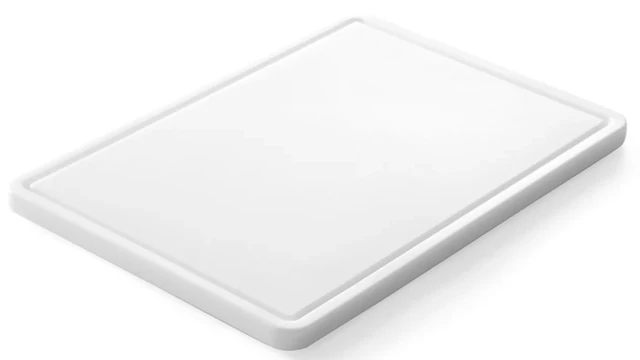 Skjærebrett 355x250 mm Hvit, 15 mm antiskli 