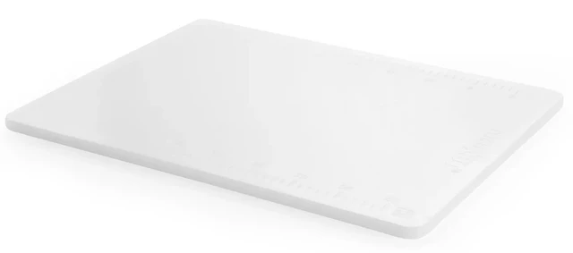 Skjærebrett 500x350 mm Hvit, 18 mm antiskli 