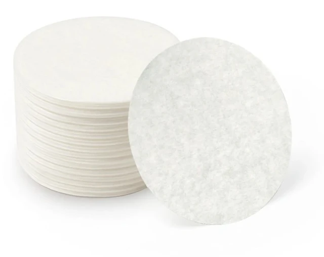 Skilleark til hamburger Ø100 mm papir 