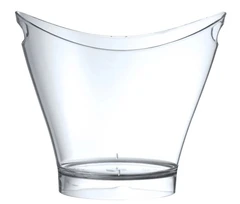 Vin og champagne bøtte 6 liter, transparent