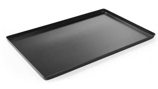 Konfekt/kake brett, svart 600x400x20 mm 