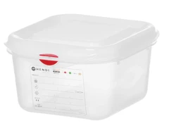 Kantine 1/6 GN med lokk, PP 100 mm