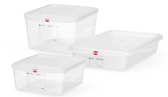 Kantine 2/3 GN med lokk, PP 200 mm