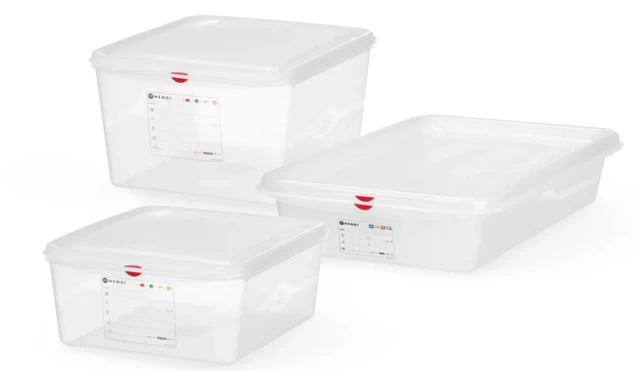 Kantine 2/3 GN med lokk, PP 200 mm 