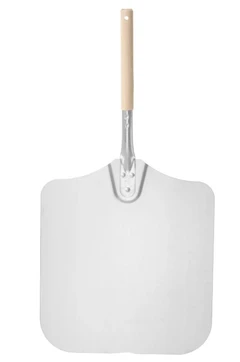 Pizzaspade kvadratisk, kort håndtak 355x710 mm