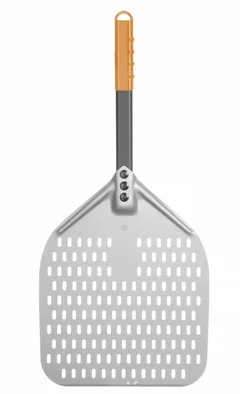 Pizzaspade perforert kvadratisk, kort 350x710 mm