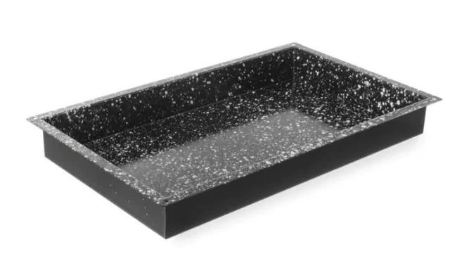 Emaljert gastronorm konteiner 1/1 GN 60 mm 