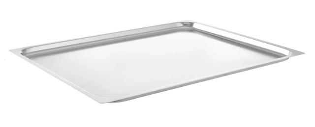 Gastronorm brett, rustfritt stål 2/1 GN 20 mm 